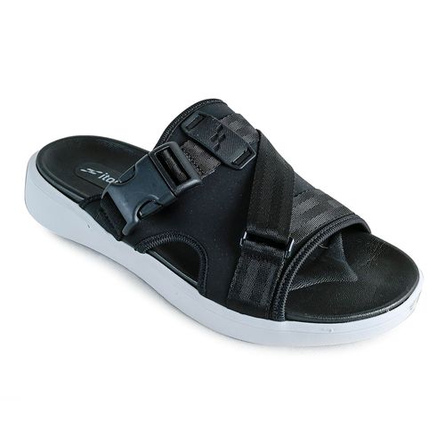 Sandália Itapuã Flats Preto Masculino