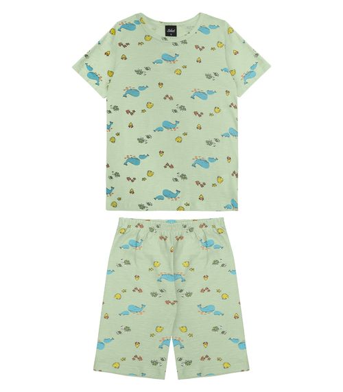 Pijama Estampado Masculino Select Verde