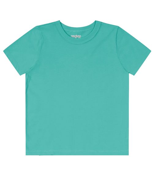Camiseta Infantil Masculina Básica Rovitex Kids Verde