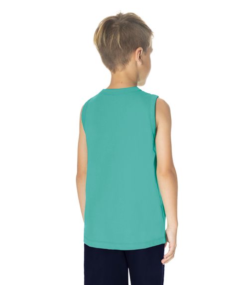 Regata Básica Infantil Masculina Rovitex Kids Verde