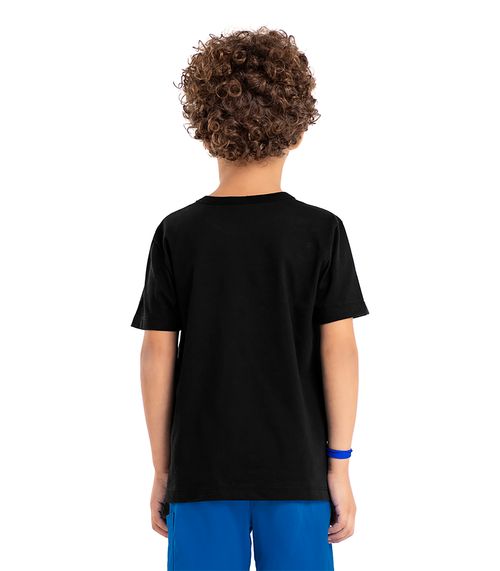 Camiseta Infantil Masculina Estampada Rovi Kids Preto