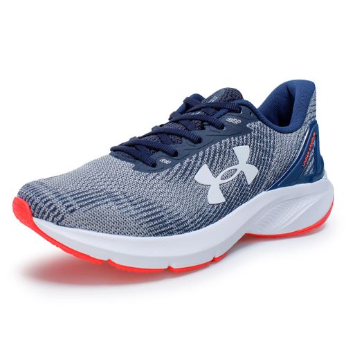 Tênis Under Armour Charged Prompt Cinza e Branco Masculino