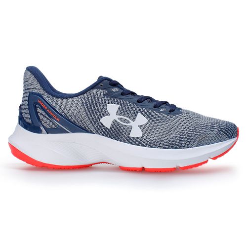 Tênis Under Armour Charged Prompt Cinza e Branco Masculino