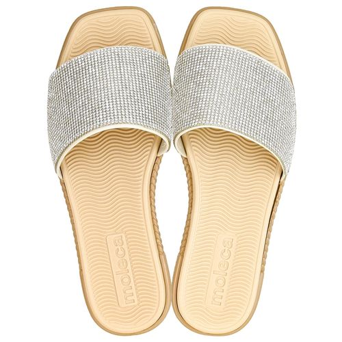 Tamanco Flats Moleca Branco Feminino