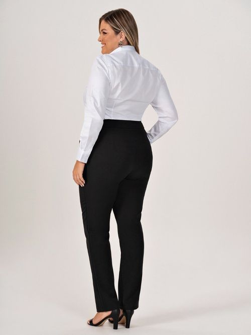 Camisa Social Básica Branca Roberta