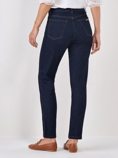 Calça Jeans Feminina Reta Marinho Lizete