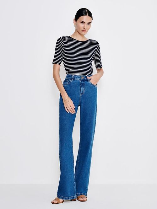 Blusa Malha Listrada Babi