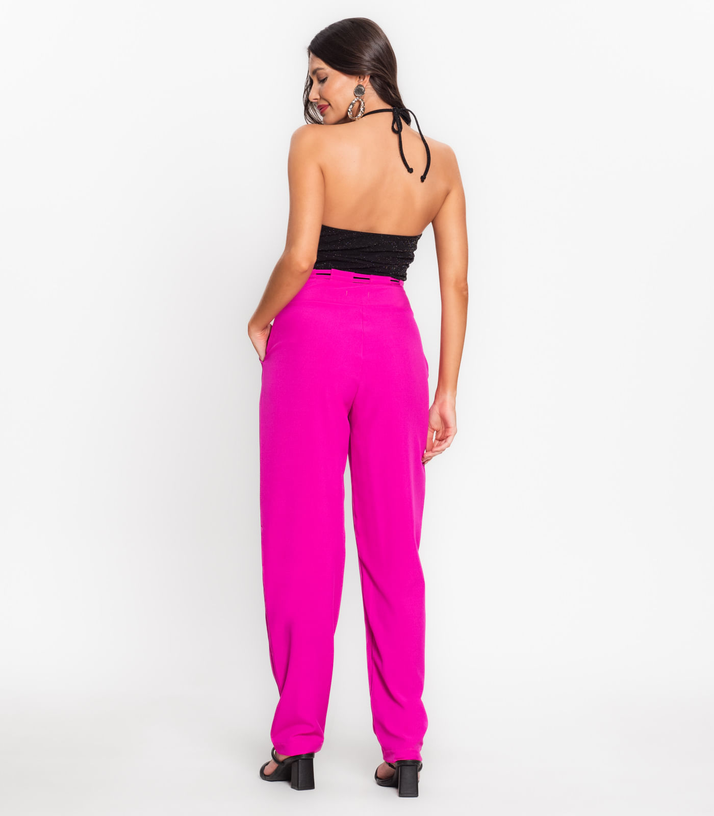 Calça Feminina Em Crepe Endless Rosa - Endless