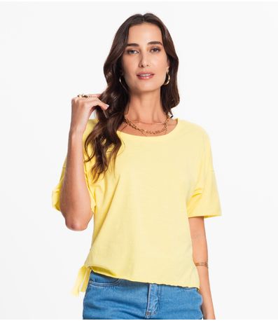 Blusa Infinita Cor Meia Malha Verde
