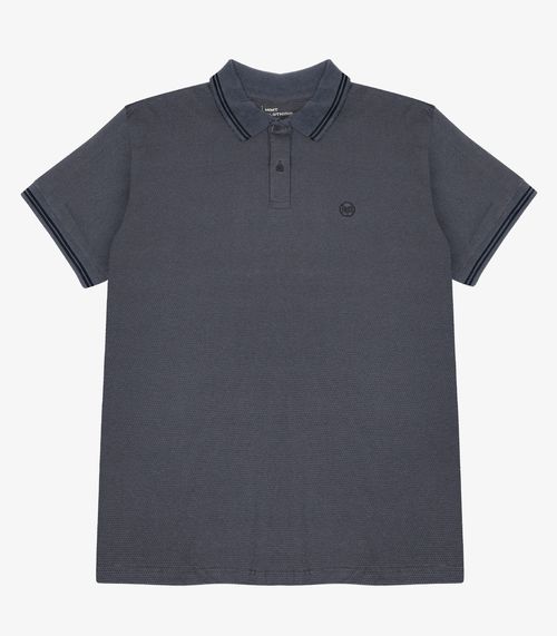Camisa Polo MMT Cinza