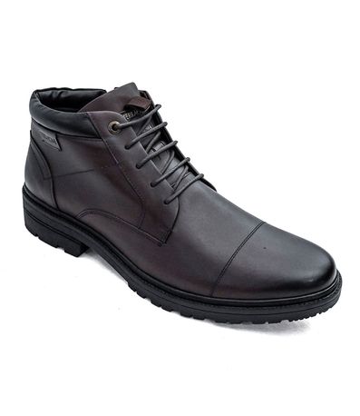 Bota Ferracini Snow Couro Coturno Marrom Masculina