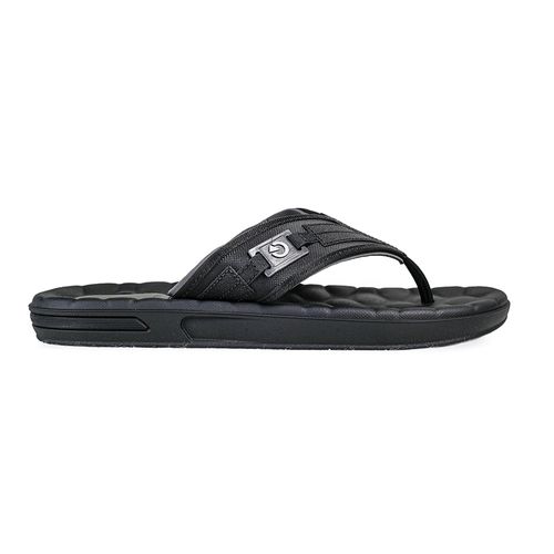 Chinelo de Dedo Cartago Preto, Cinza e Verde Masculino