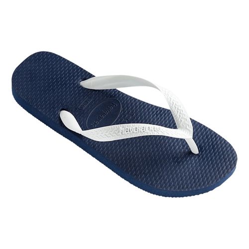Chinelo Dedo Havaianas Color Mix Marinho e Branco Masculino