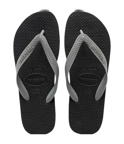 Chinelo Dedo Havaianas Color Mix Preto e Cinza Masculino
