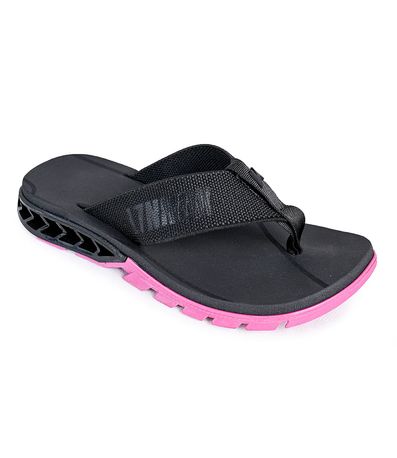 Chinelo Dedo Kenner Rakka Ampass L7 Preto e Pink Masculino
