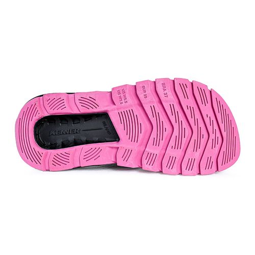 Chinelo Dedo Kenner Rakka Ampass L7 Preto e Pink Masculino