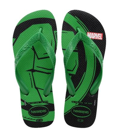 Chinelo Havaianas Marvel Logomania Masculino