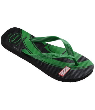 Chinelo Havaianas Marvel Logomania Masculino
