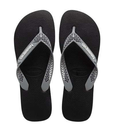 Chinelo Havaianas Power Light Preto e Cinza Masculino