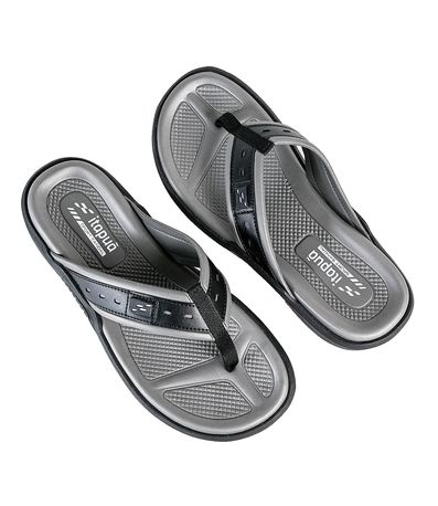 Chinelo Itapuã Grafite e Preto Masculino