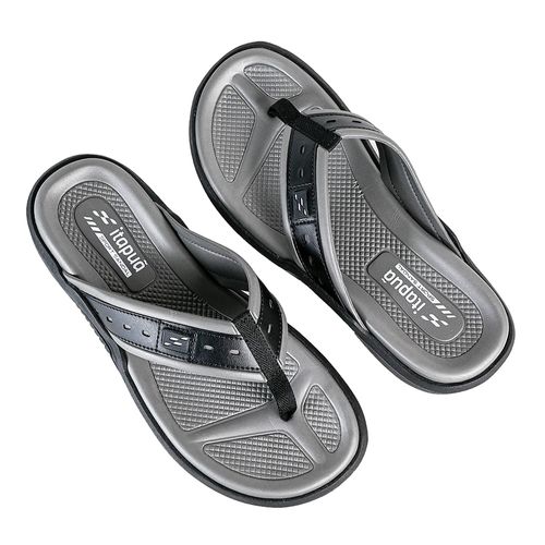 Chinelo Itapuã Grafite e Preto Masculino