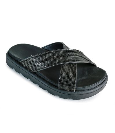 Tamanco Vizzano Preto Flatform Feminio