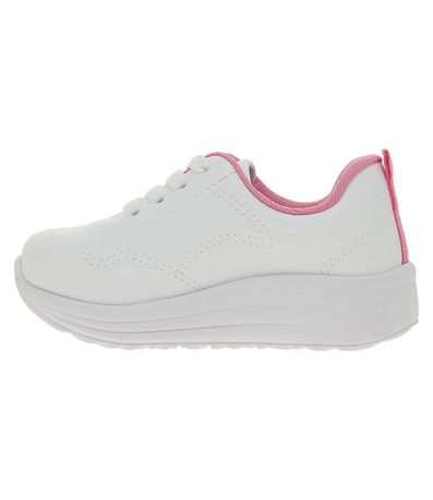 Tênis Casual Molekinha Branco Feminino