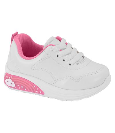 Tênis Casual Molekinha Branco Feminino