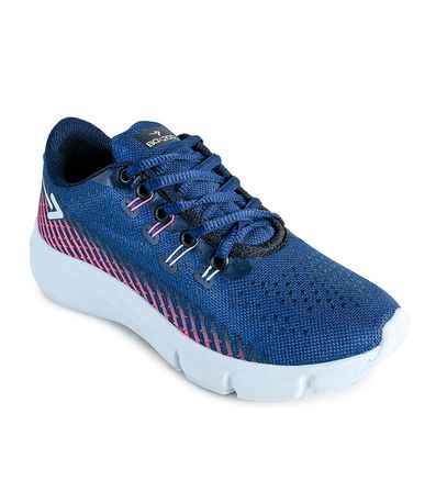 Tênis Esportivo Box 200 Pink e Marinho Feminino