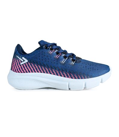Tênis Esportivo Box 200 Pink e Marinho Feminino