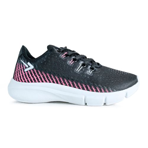 Tênis Esportivo Box 200 Preto e Pink Feminino