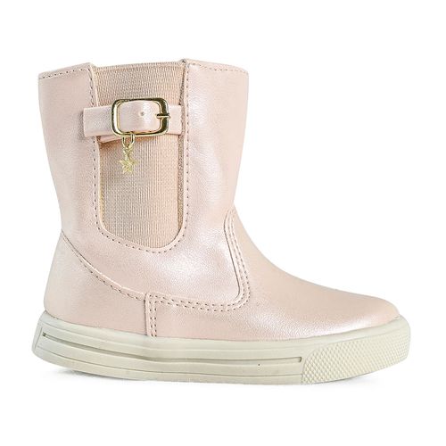 Bota Flats Itapuã Rosa Metalizado Infantil Feminino