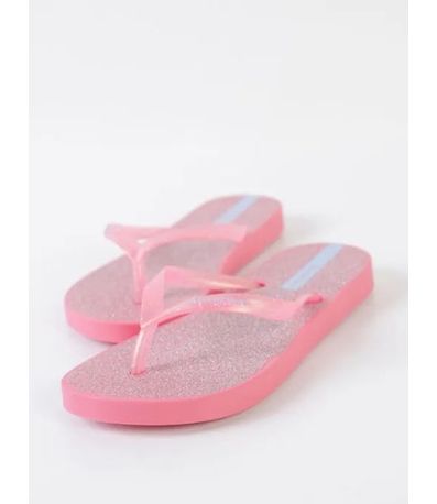 Chinelo Dedo Ipanema Rosa Glitter Juvenil Feminino
