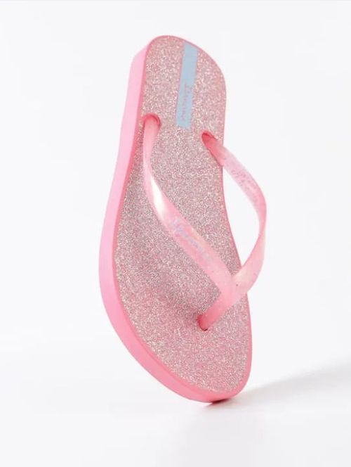 Chinelo Dedo Ipanema Rosa Glitter Juvenil Feminino