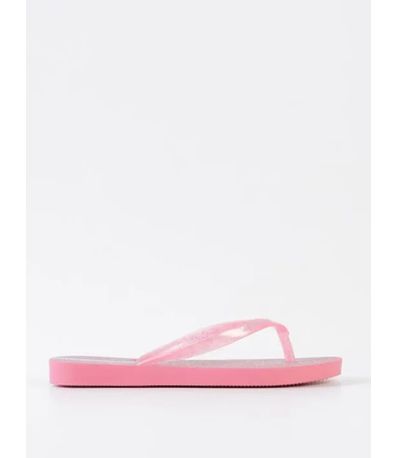 Chinelo Dedo Ipanema Rosa Glitter Juvenil Feminino