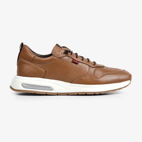 Sapatênis Casual Ferracini Marrom Claro Masculino