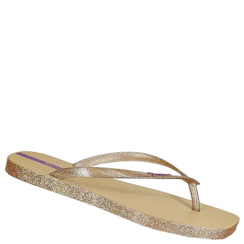 Chinelo Dedo Ipanema Edge Maxi Glow Bege Feminino