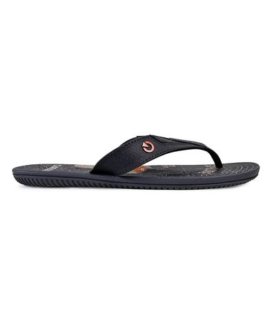 Chinelo Dedo Cartago Dakar Cinza e Preto Juvenil Masculino