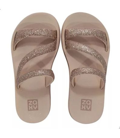 Tamanco Flatform Zaxy Nude Juvenil Feminino