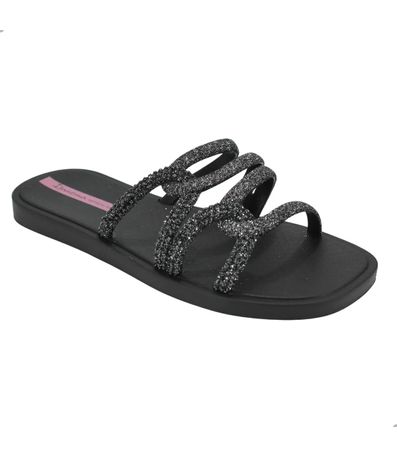 Tamanco Flats Ipanema Preto Juvenil Feminino