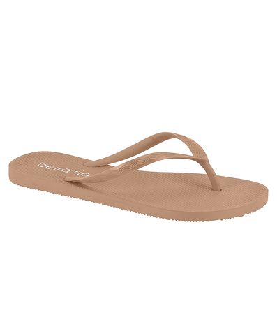 Chinelo Dedo Beira Rio Nude Feminino