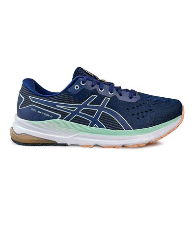 Tênis Esportivo Asics Shinobi Marinho Feminino