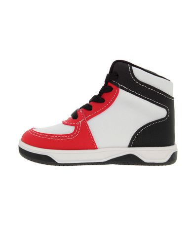 Tênis Casual Molekinho Branco e Vermelho Juvenil Masculino