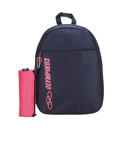 Mochila Esportiva Olympikus Marinho e Rosa Juvenil Masculino
