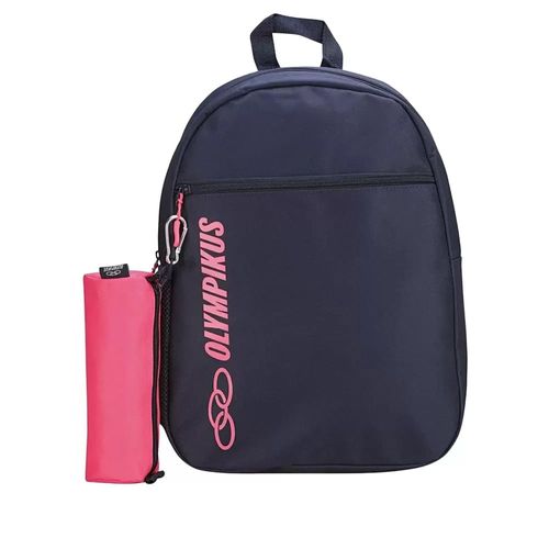 Mochila Esportiva Olympikus Marinho e Rosa Juvenil Masculino