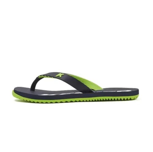 Chinelo Dedo Kenner DNN Azul Marinho e Verde Masculino