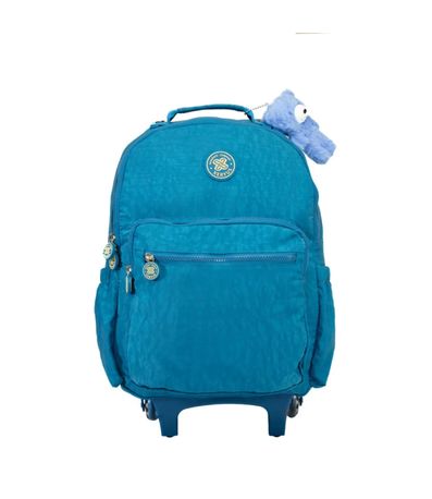 Mochila com Rodas Xeryus Azul Juvenil Feminino