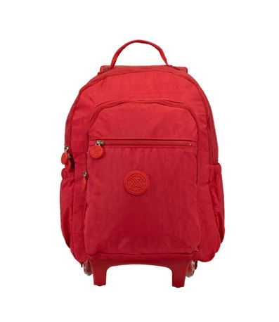 Mochila com Rodas Xeryus Vermelho Juvenil Feminino