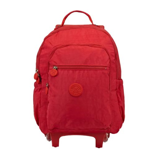 Mochila com Rodas Xeryus Vermelho Juvenil Feminino