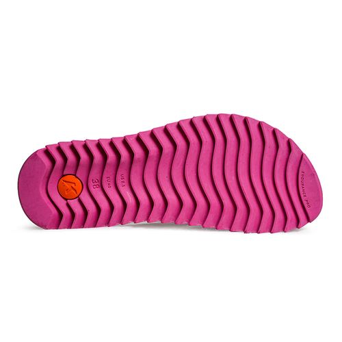 Chinelo Dedo Kenner DMQ Preto e Rosa Feminino